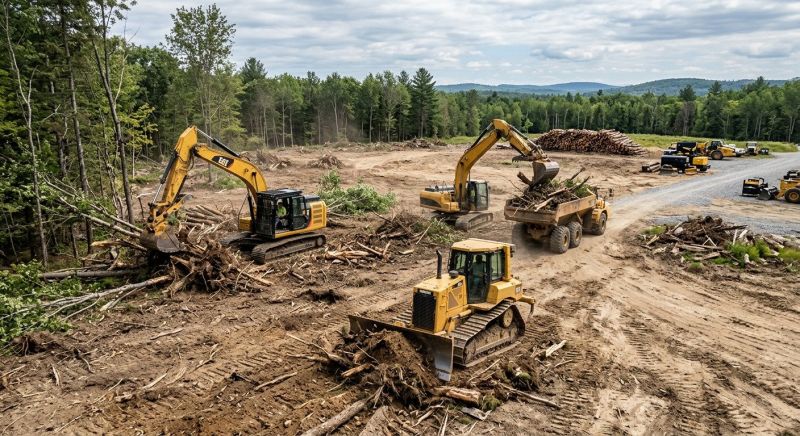 Commercial Site Clearing in Katy, TX