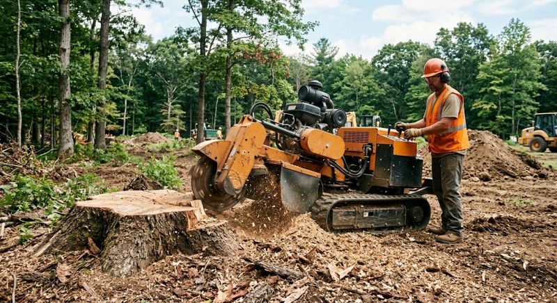 Commercial Stump Grinding in Prince Georges County, MD