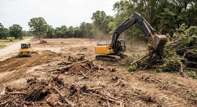 Commercial Property Clearing in Houston, TX